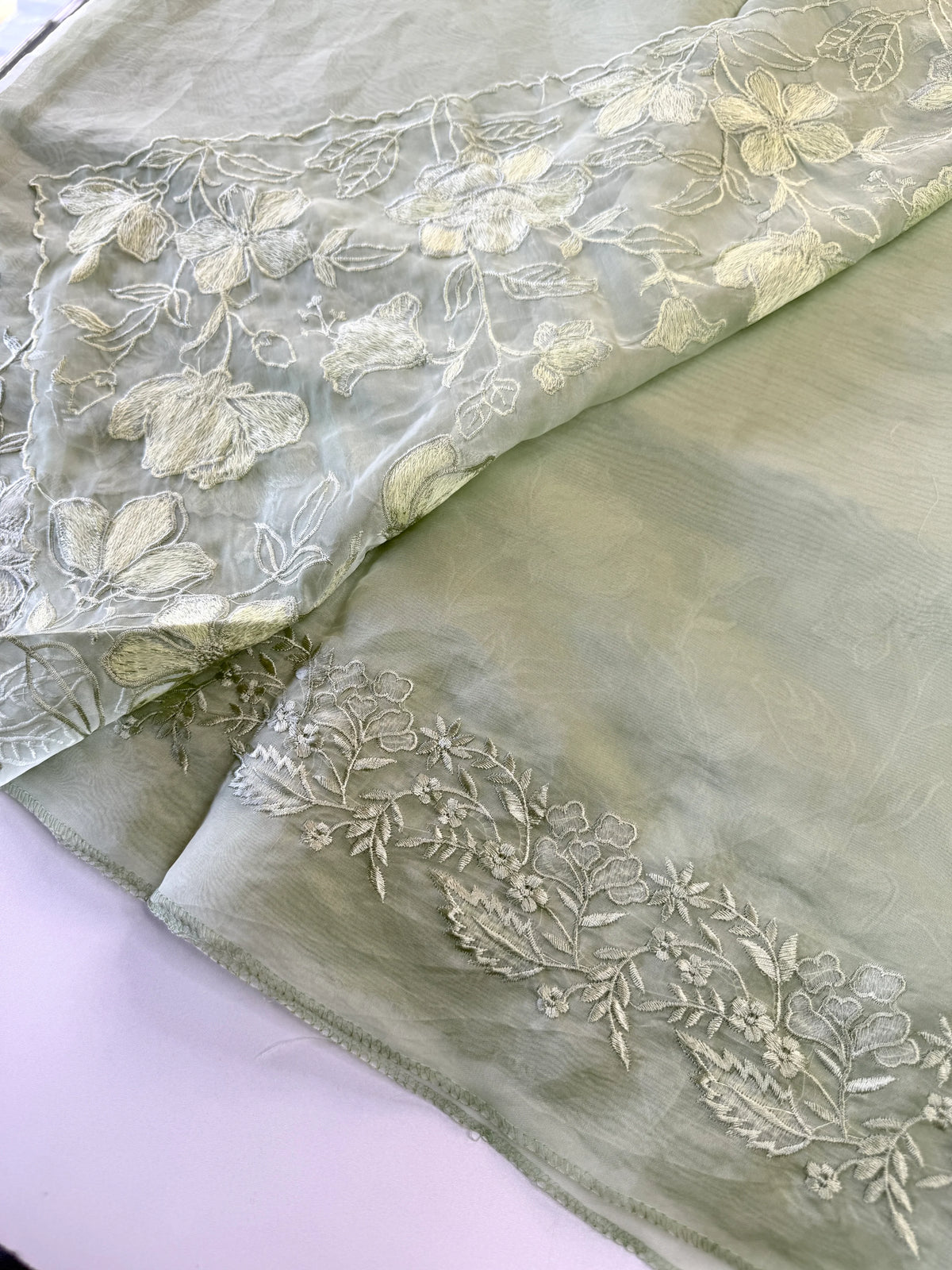 Soft Organza Saree/ W748