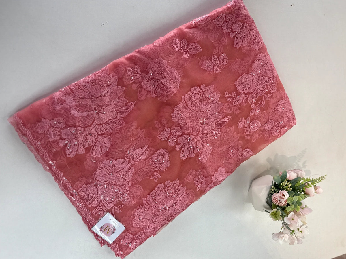 Fancy soft organza Saree/ MC65