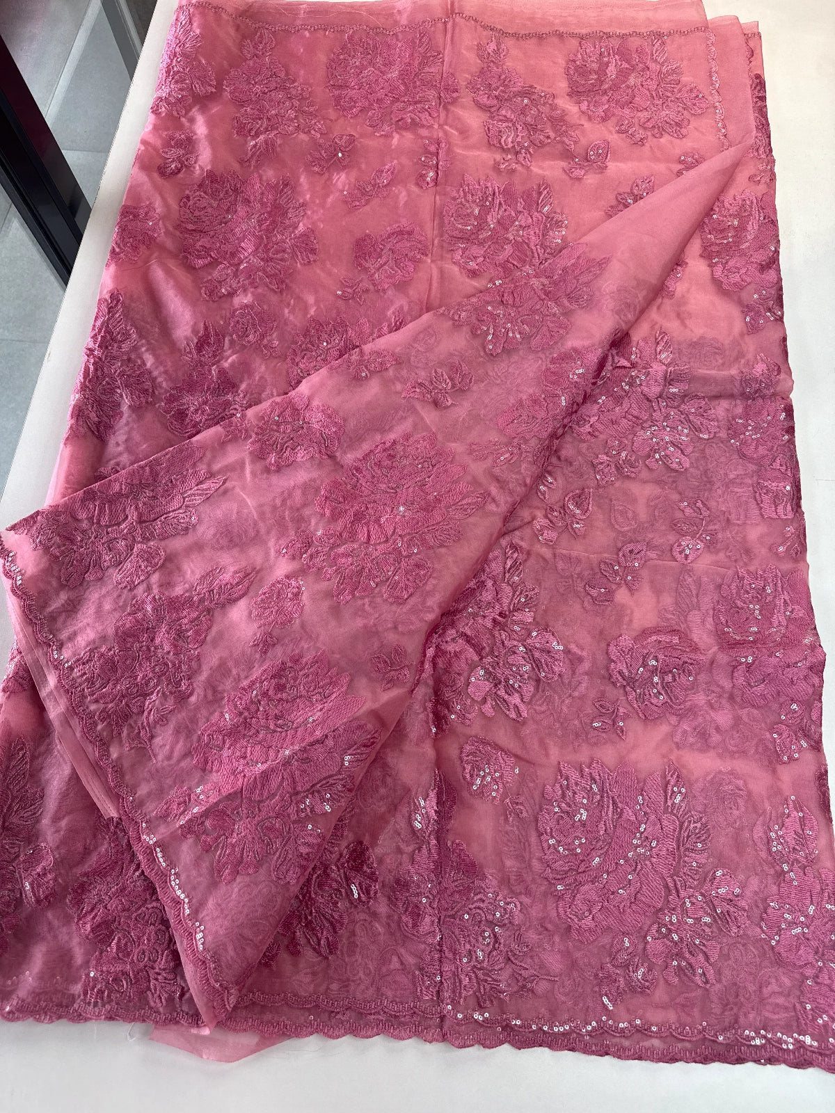 Fancy soft organza Saree/ MC65