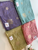 Chanderi Organza blend Saree / AWS81