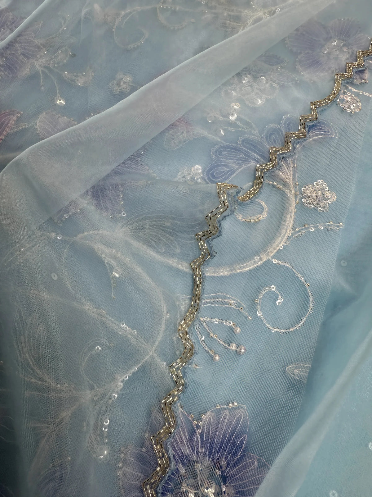 Soft organza saree/LK88