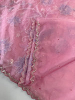 Soft organza saree/LK88