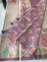 Soft Semi Tussar Saree / AD07