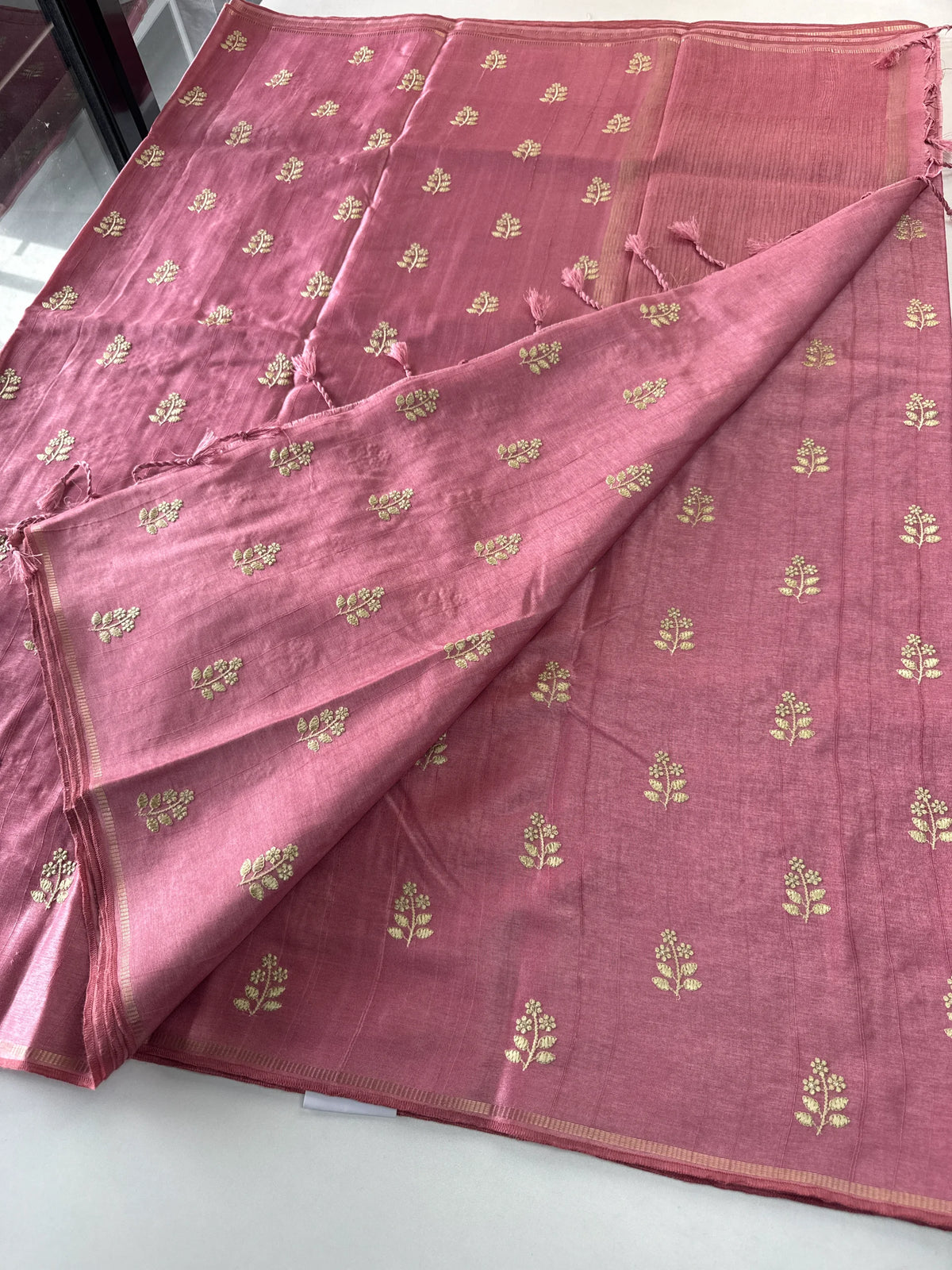 Soft Semi Tussar Saree/ FG10