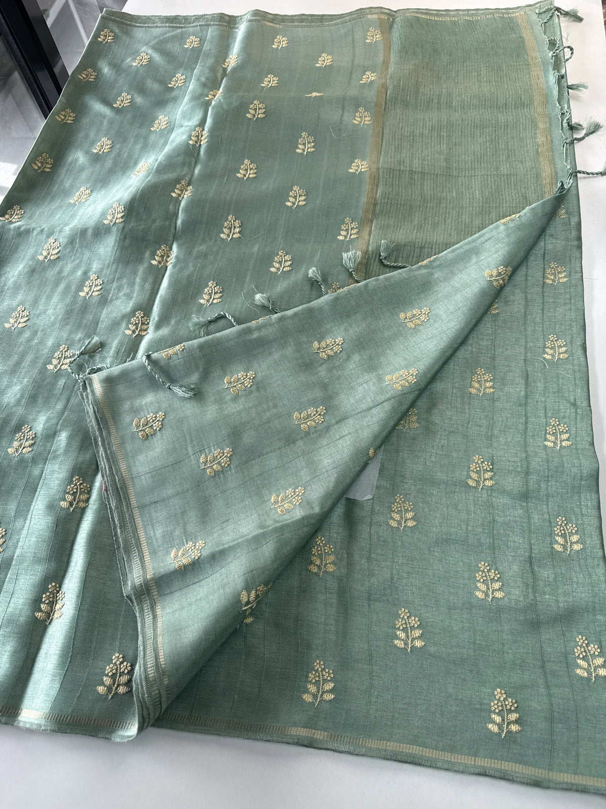 Soft Semi Tussar Saree/ FG10