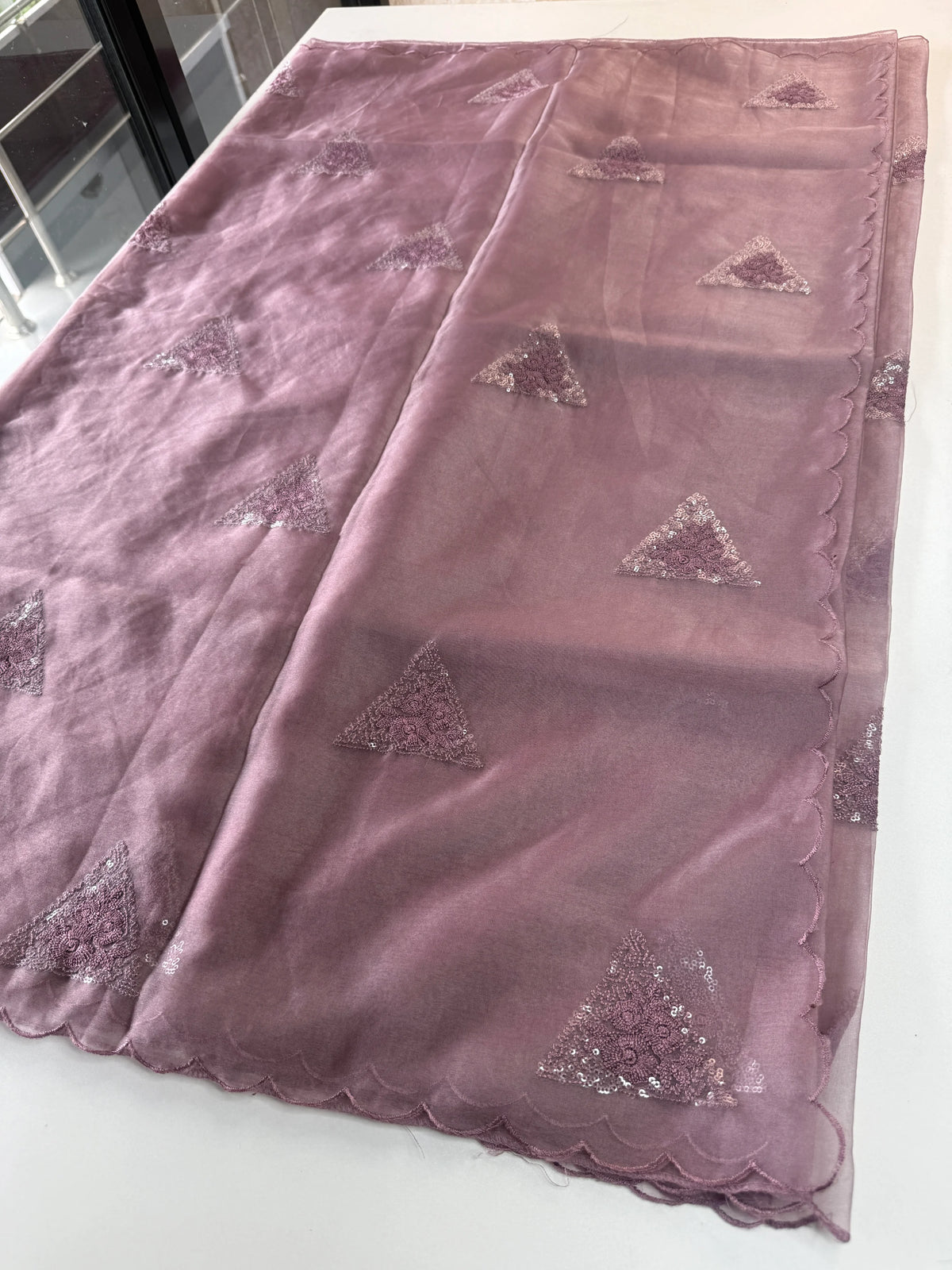 Soft organza saree/ CW375