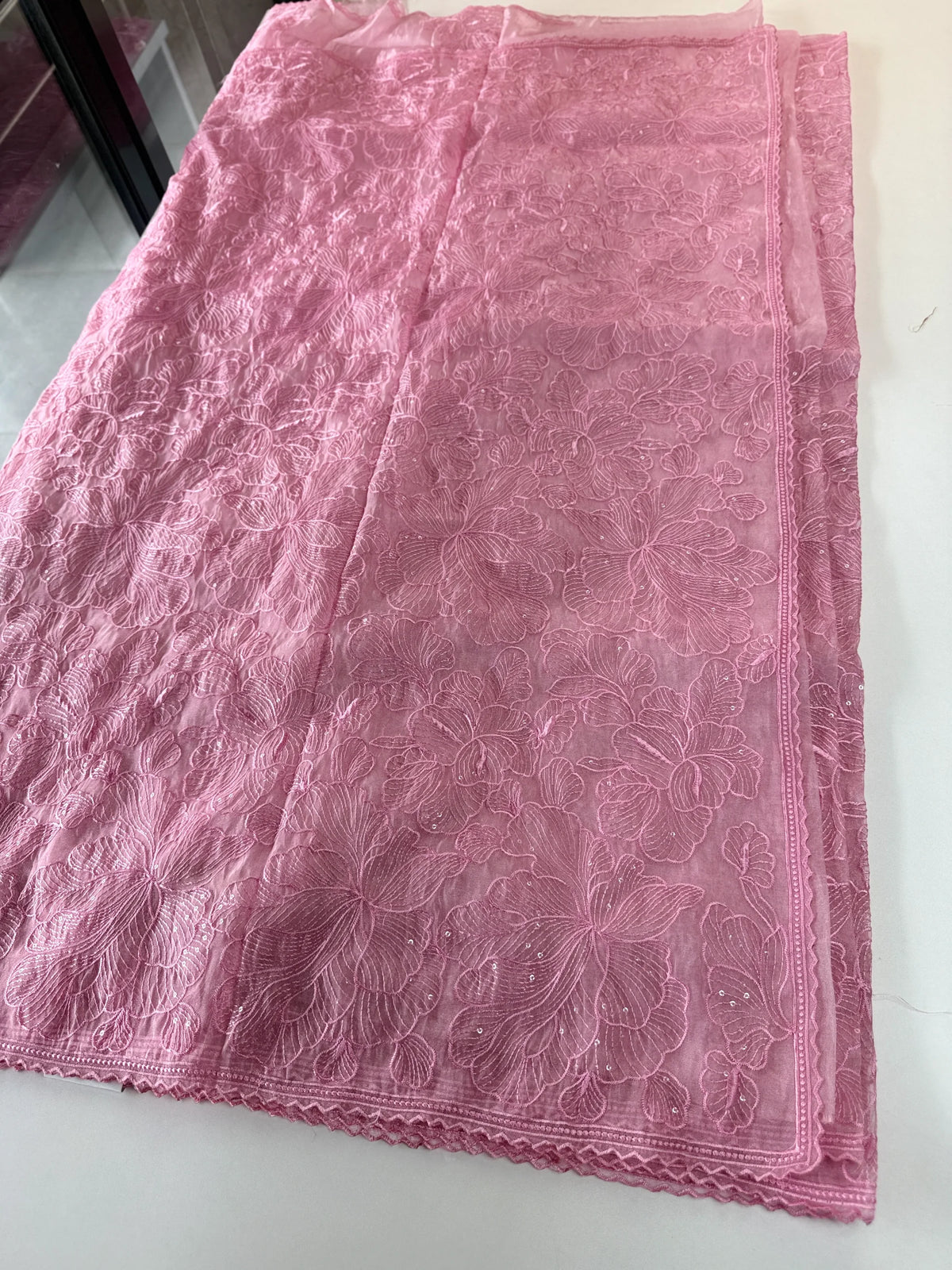 Koran organza saree/ CW858