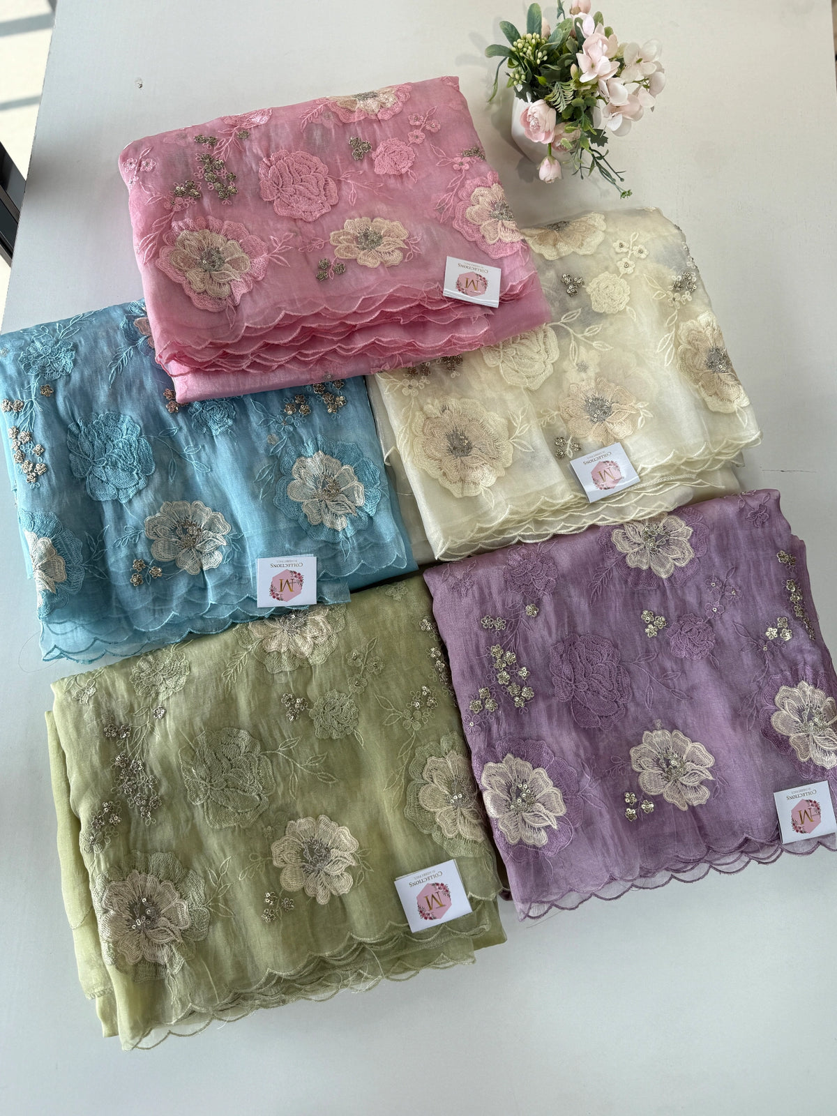 Soft Korean organza /CW463( pre booking)