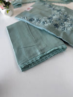 Chanderi silk unstitched salwar set / NC112