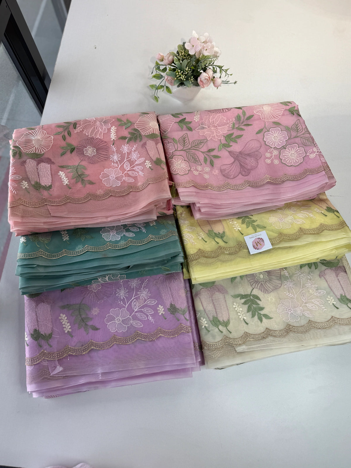 Organza Saree/ 1068