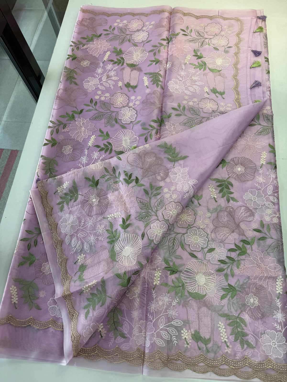 Organza Saree/ 1068