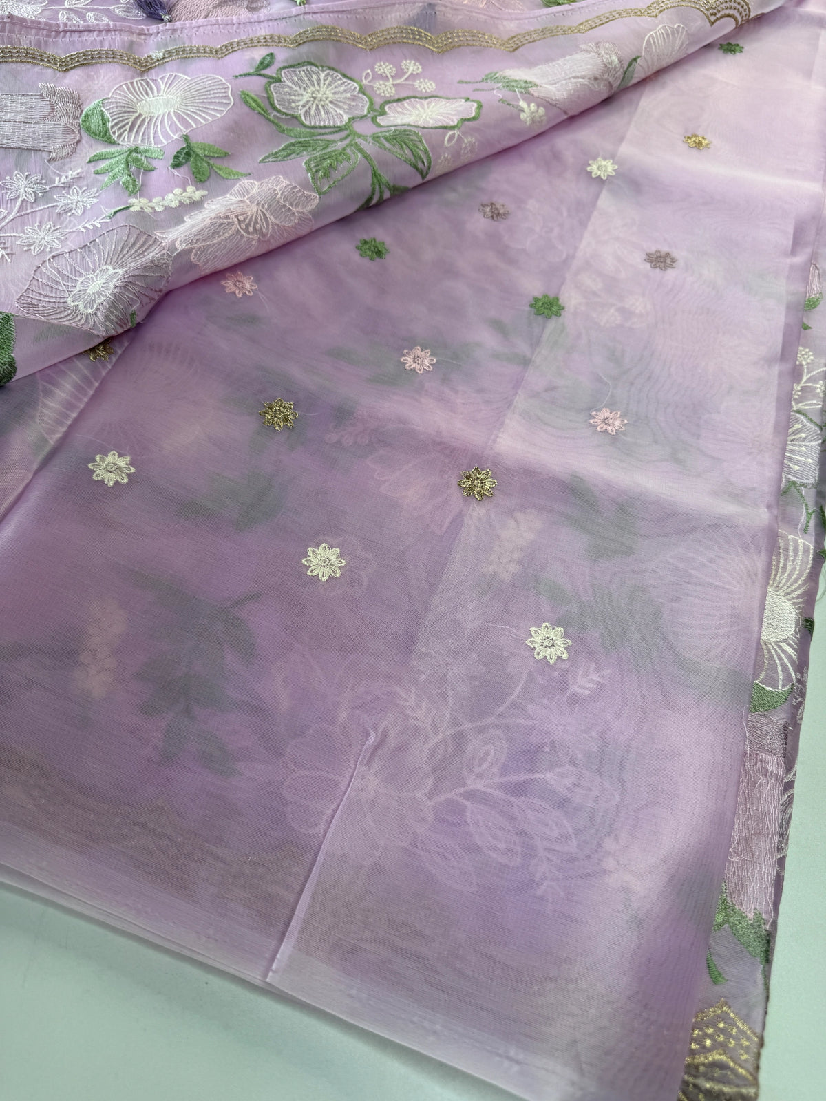 Organza Saree/ 1068