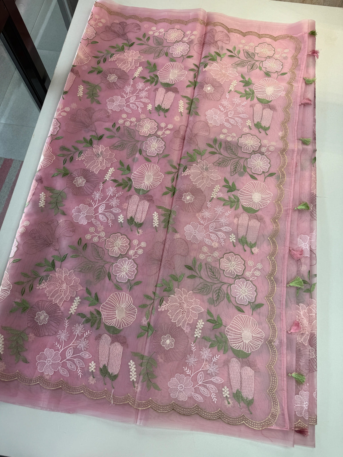 Organza Saree/ 1068