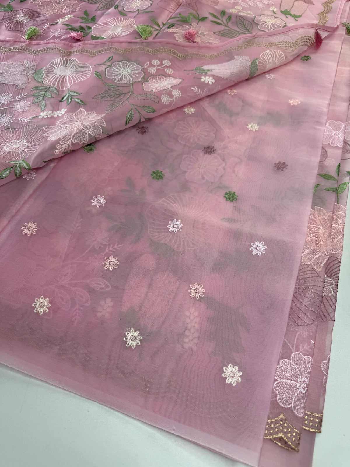 Organza Saree/ 1068