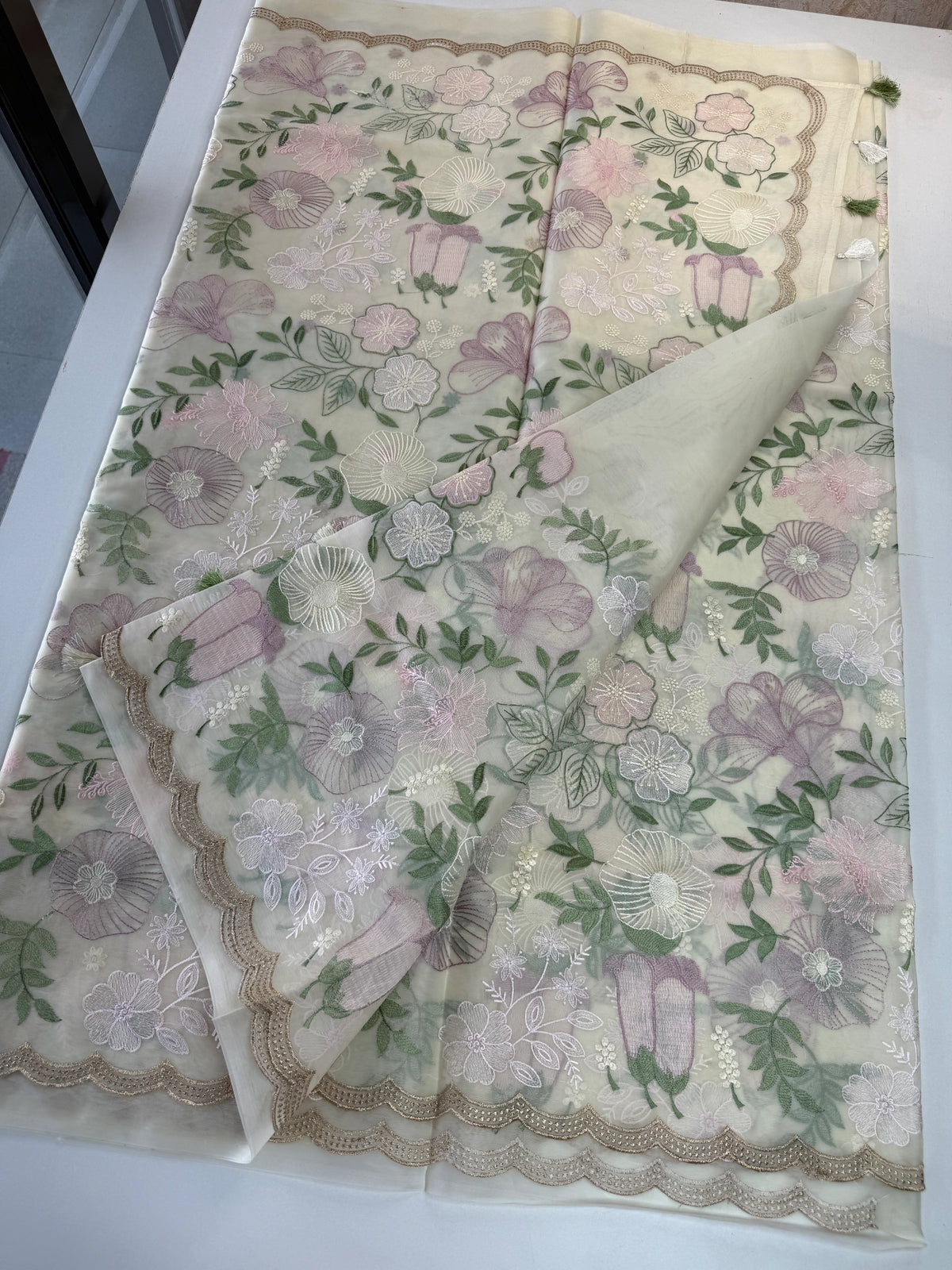 Organza Saree/ 1068
