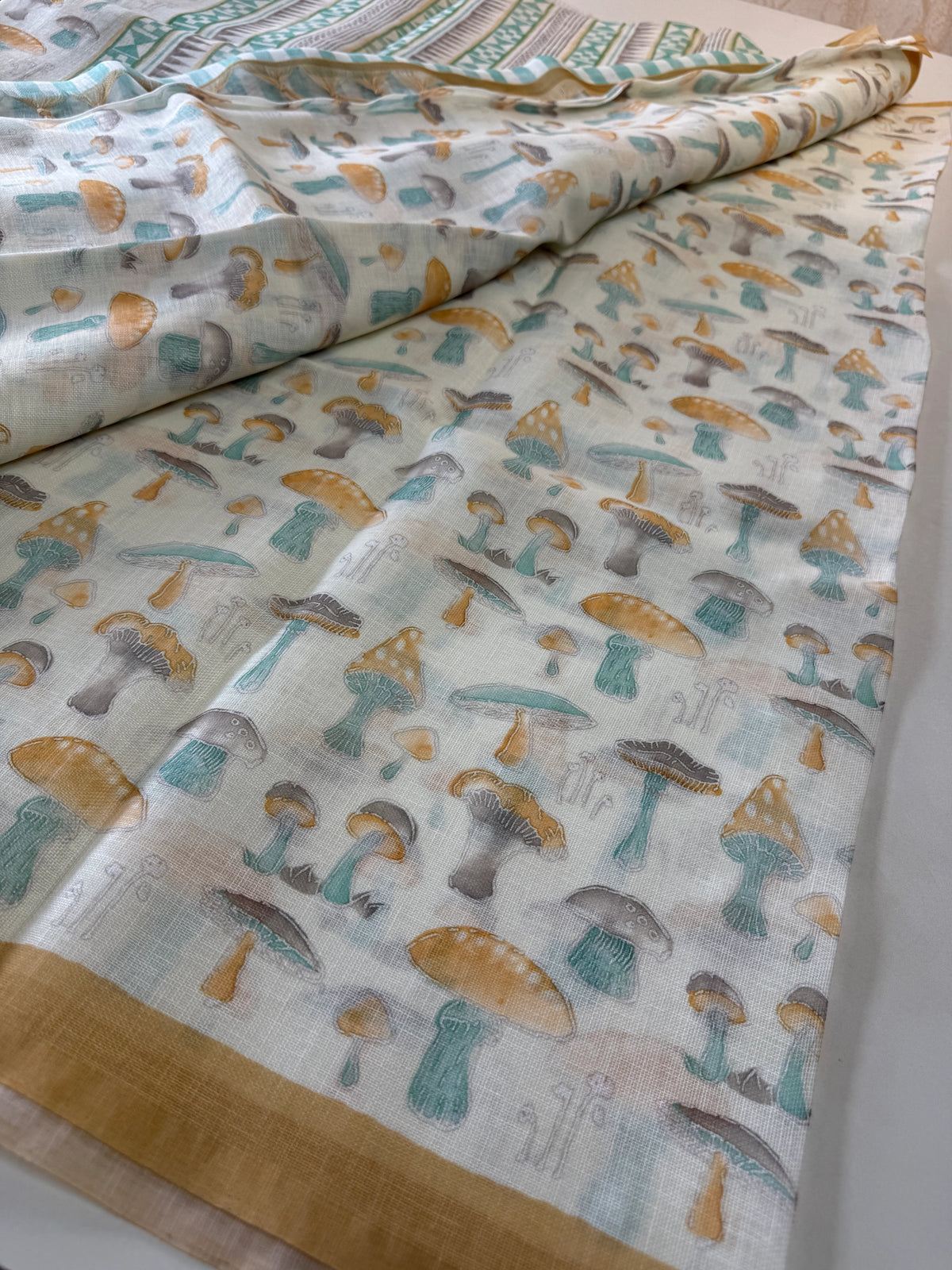 Linen cotton Saree / 620D