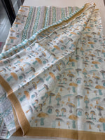 Linen cotton Saree / 620D