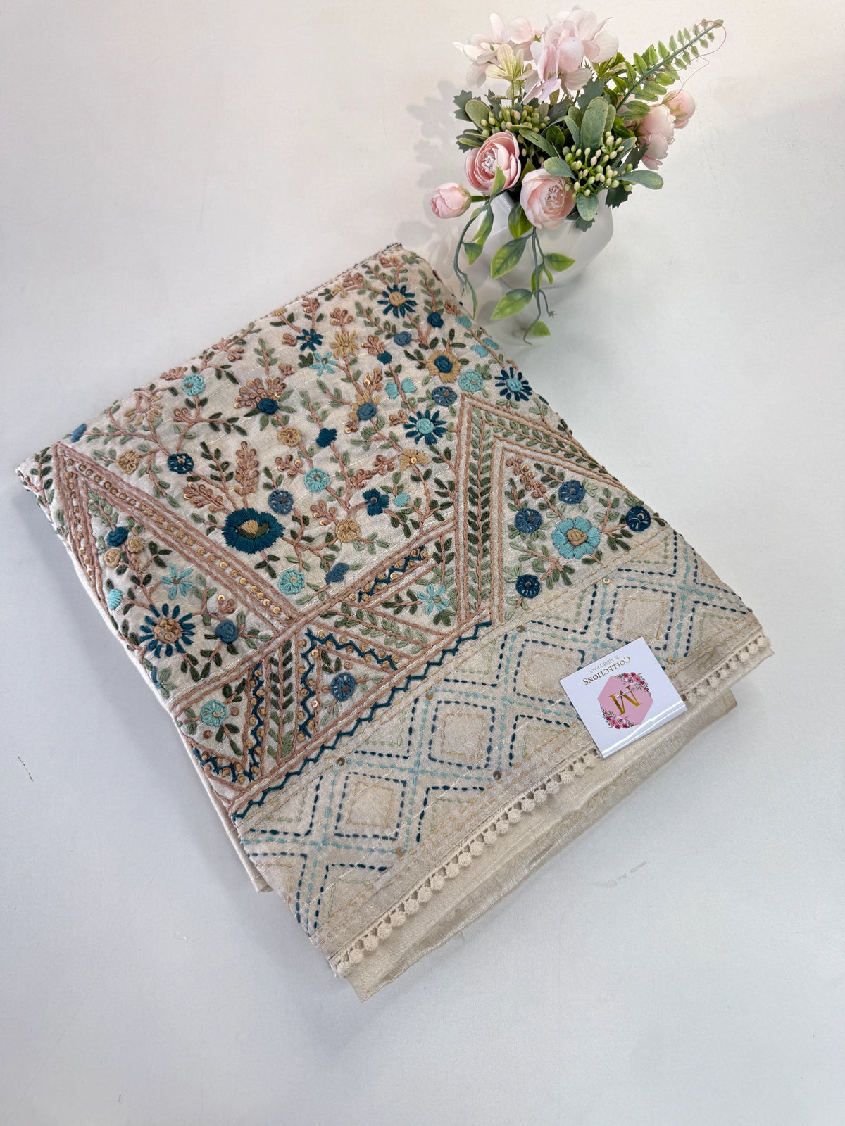 Soft Semi Tussar Saree/ 617B