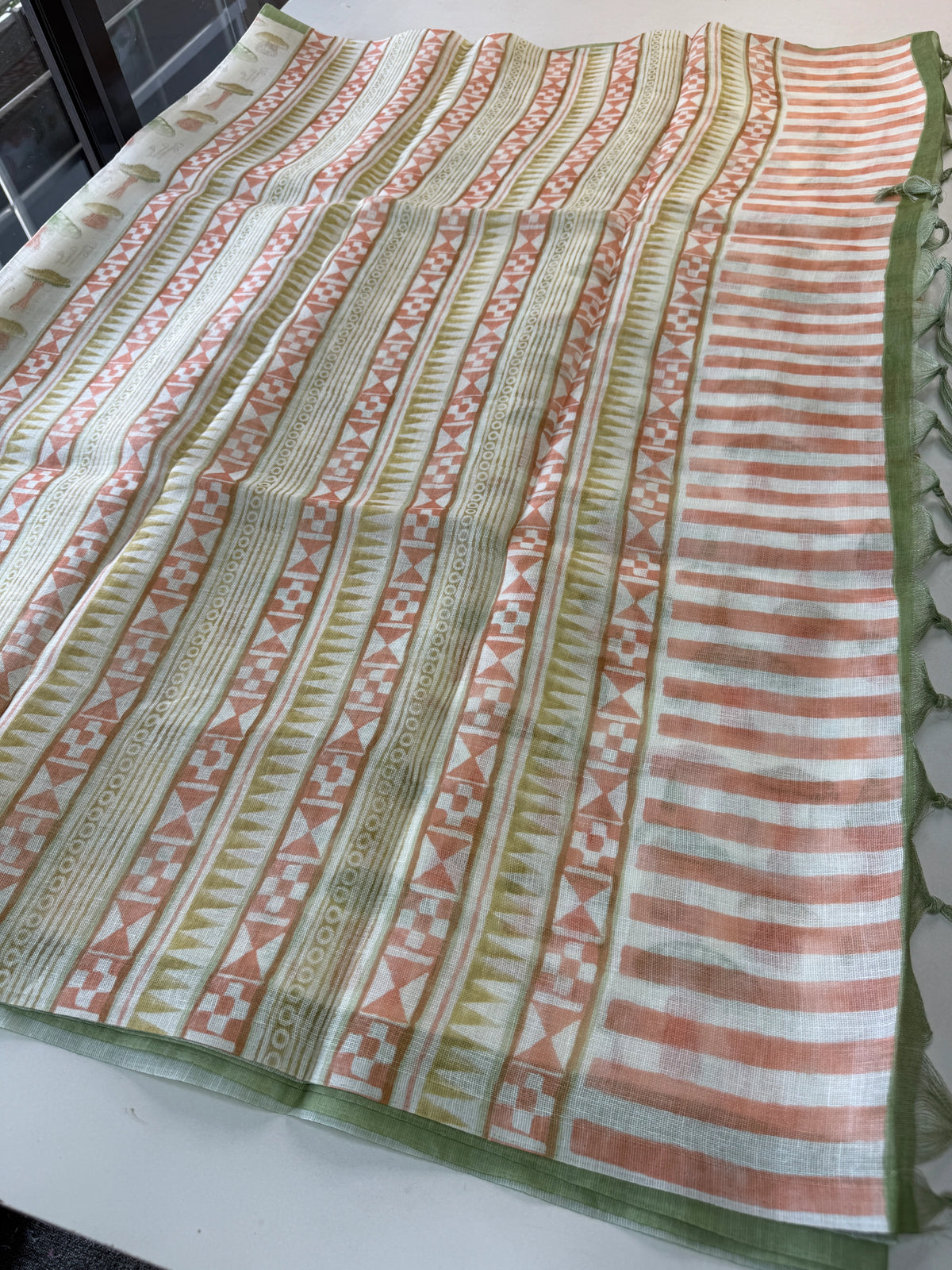 Linen cotton Saree / 620D