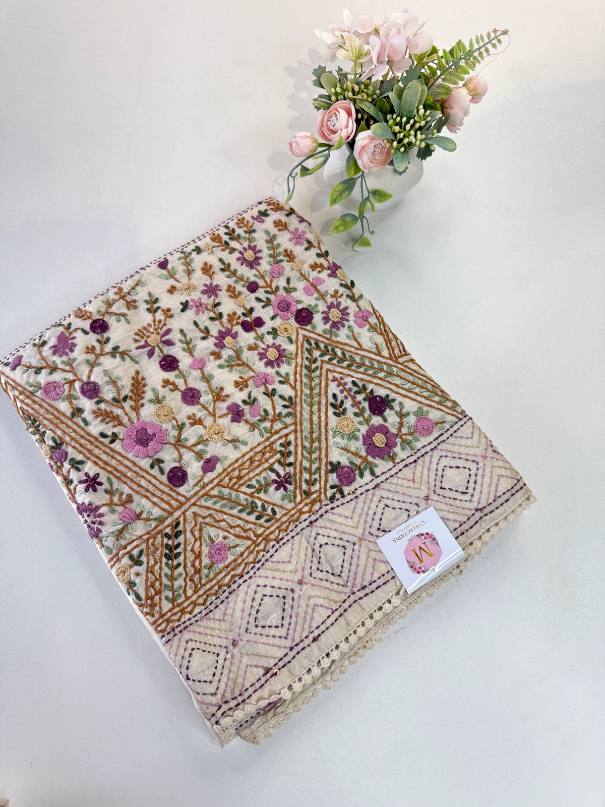 Soft Semi Tussar Saree/ 617B