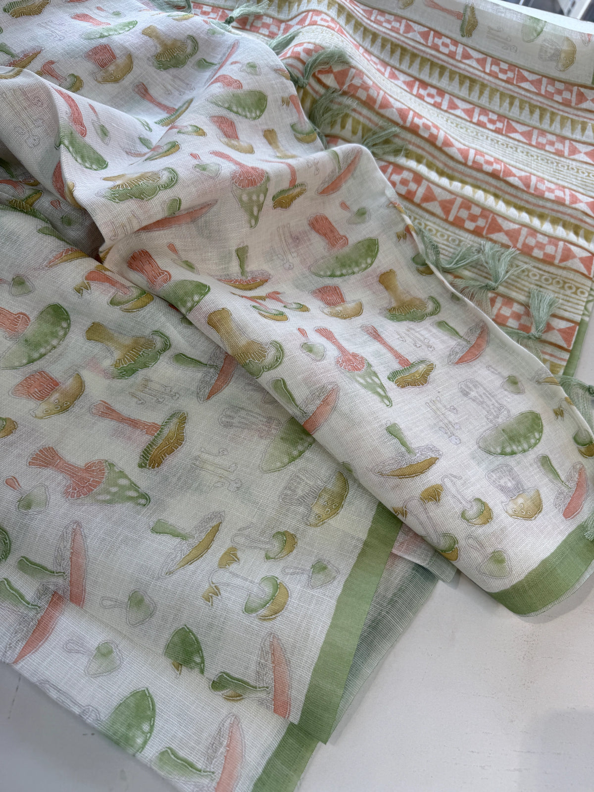 Linen cotton Saree / 620D