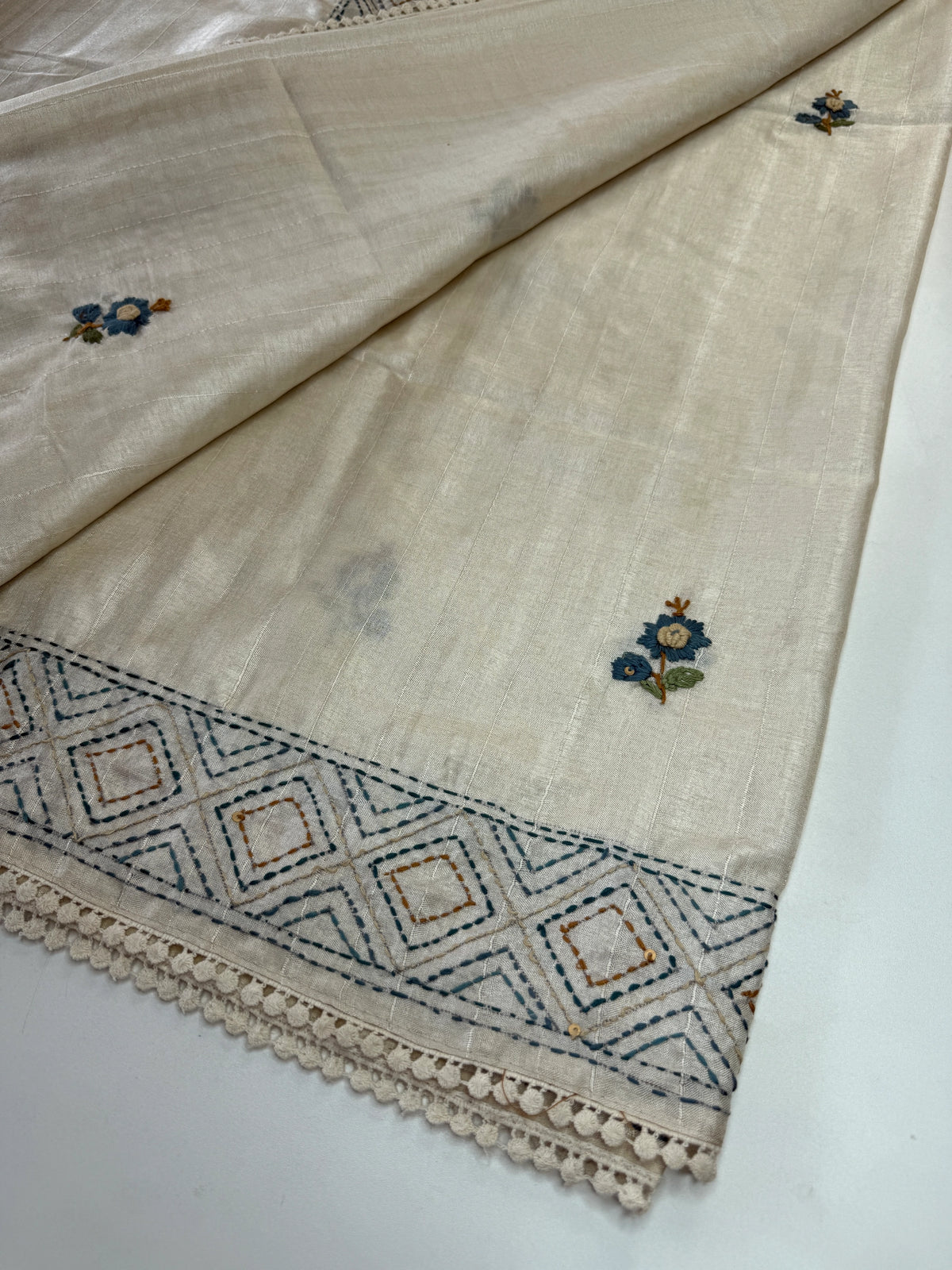 Soft Semi Tussar Saree/ 617B
