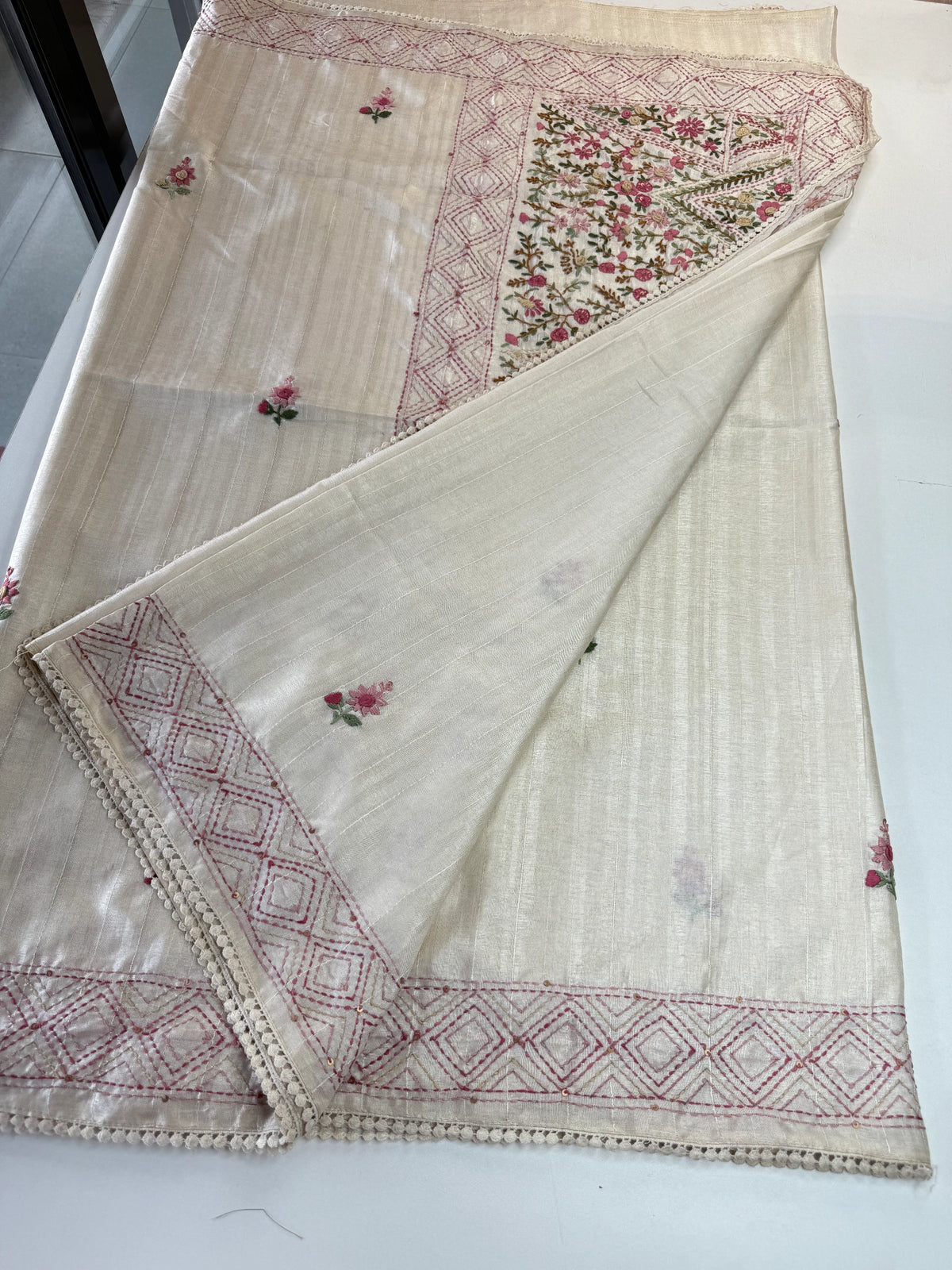 Soft Semi Tussar Saree/ 617B