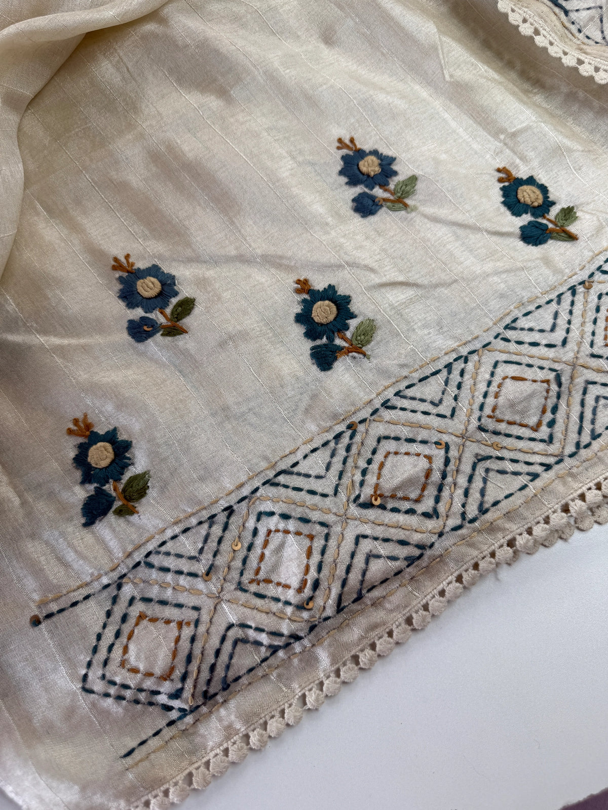 Soft Semi Tussar Saree/ 617B