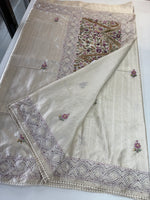 Soft Semi Tussar Saree/ 617B