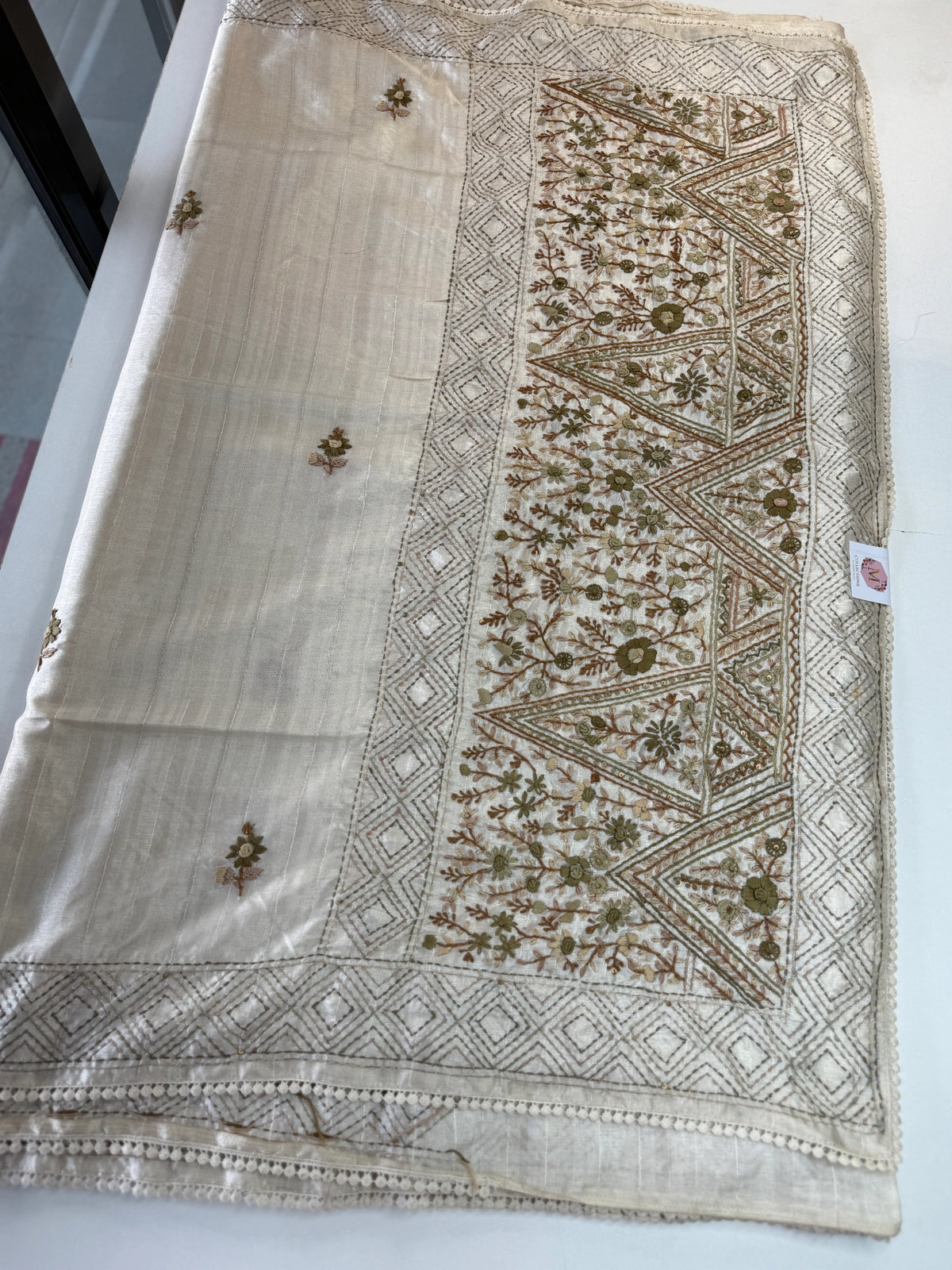 Soft Semi Tussar Saree/ 617B