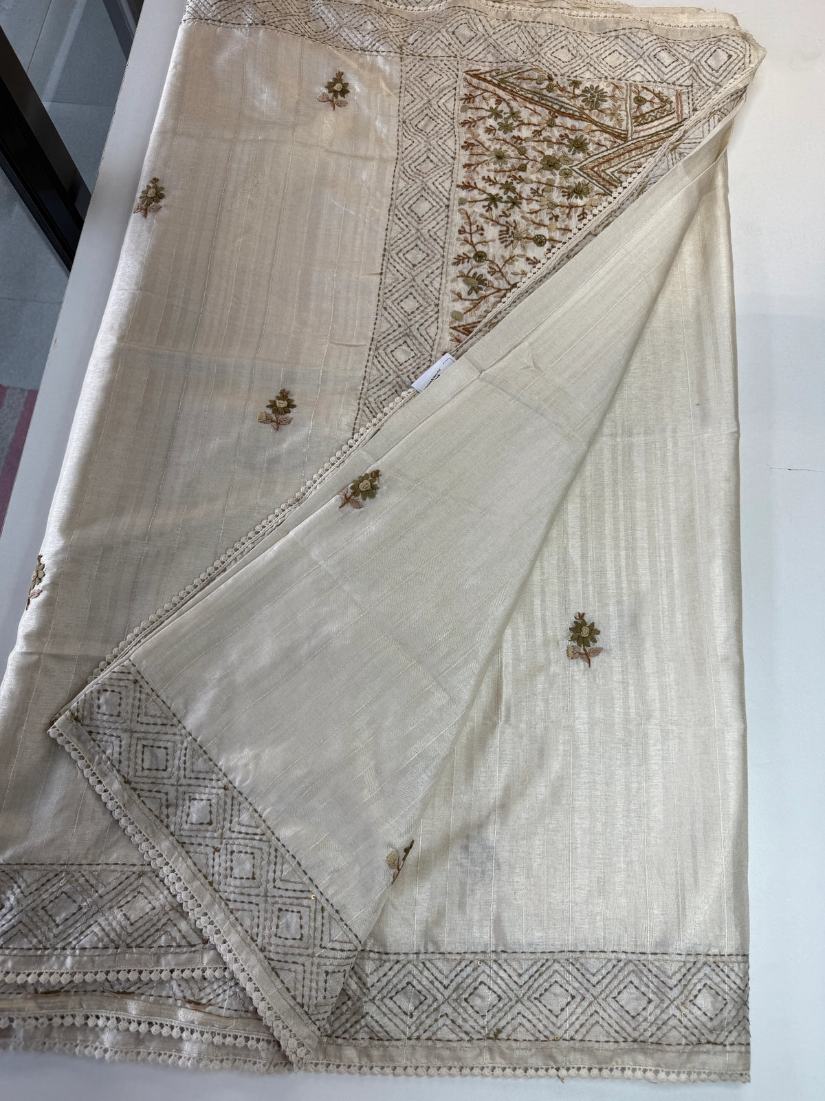 Soft Semi Tussar Saree/ 617B