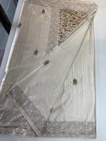 Soft Semi Tussar Saree/ 617B
