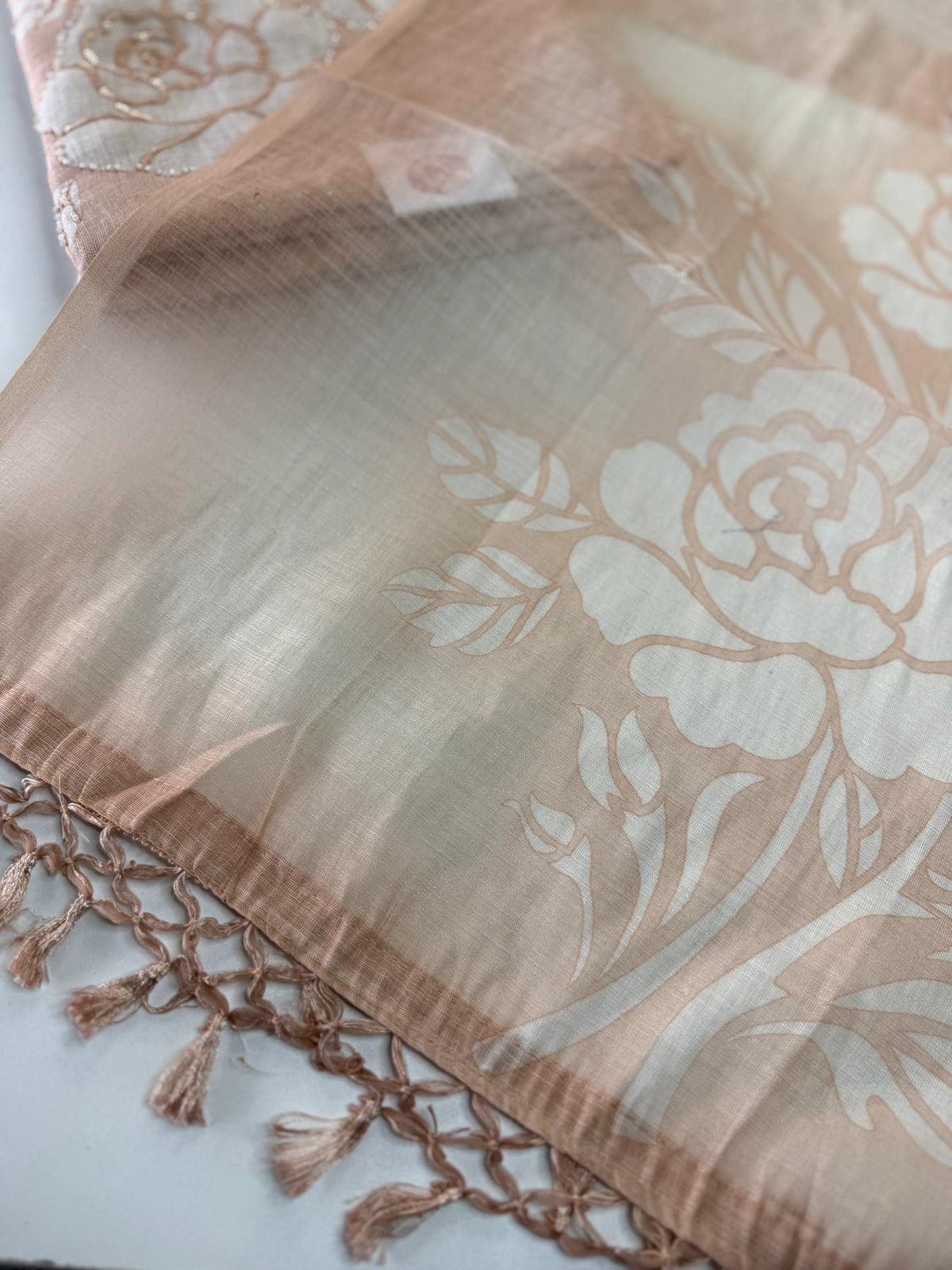 Linen cotton Unstitched salwar set / NC127