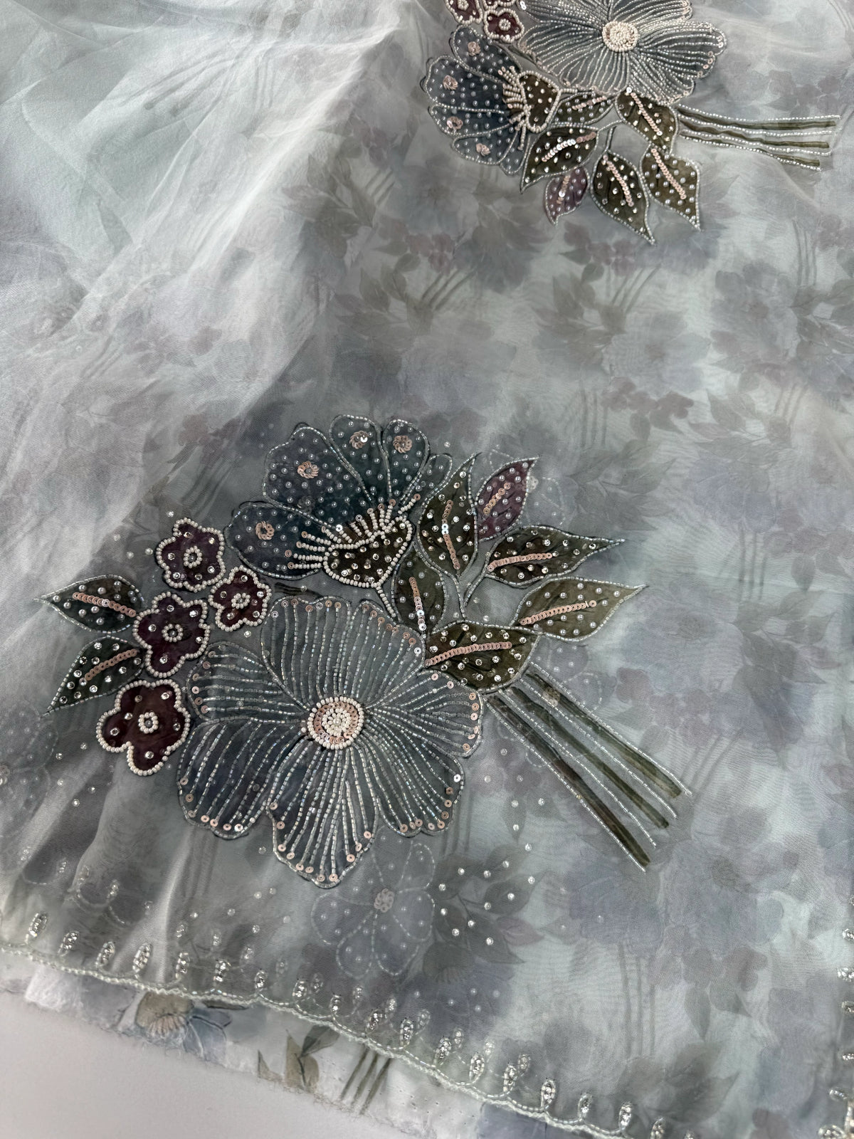 Organza Saree/ DG286