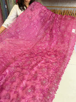 Soft organza saree/ CW859