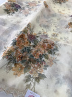 Glass Organza Saree/ 5409