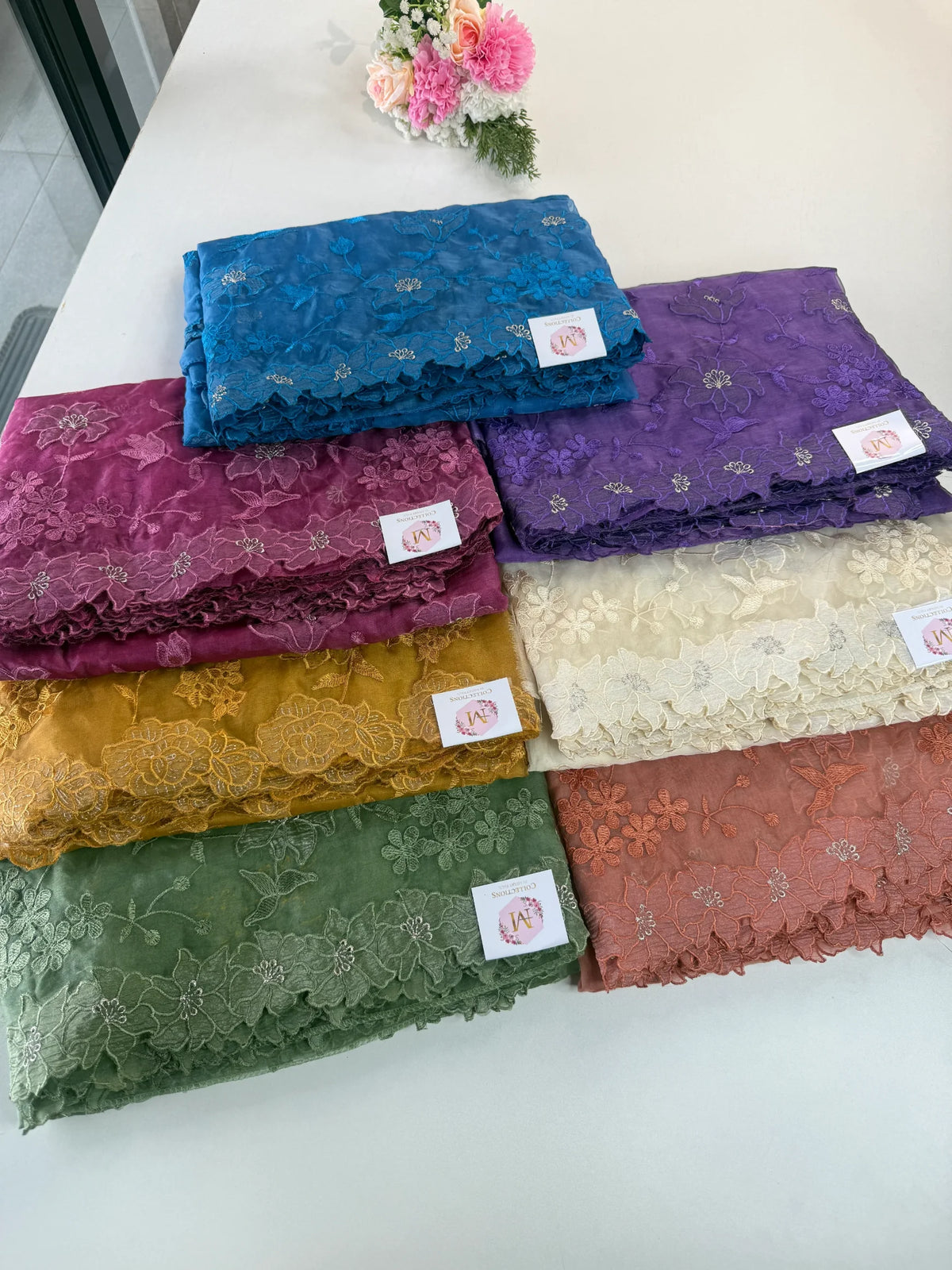 Soft organza saree/ CW859