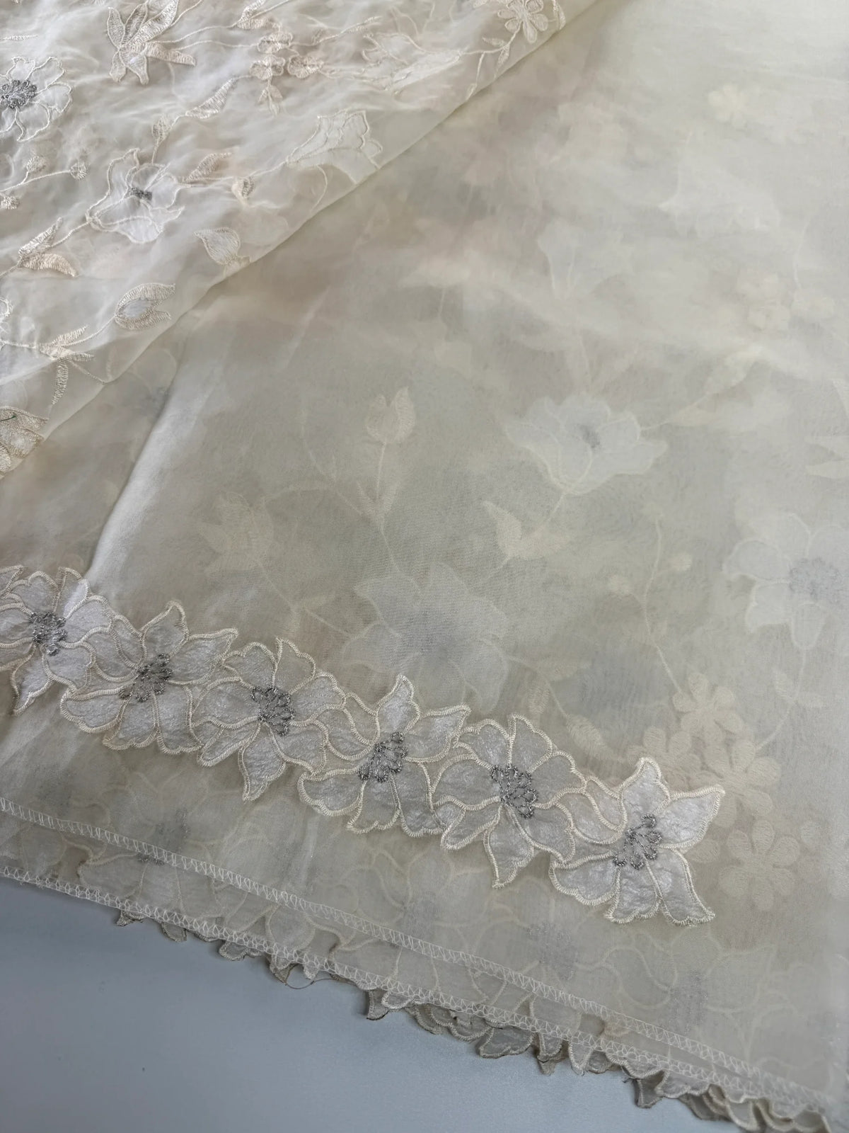 Soft organza saree/ CW859