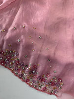 Shimmer Georgette Saree/J3577