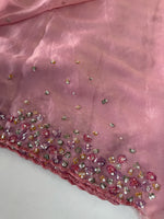 Shimmer Georgette Saree/J3577