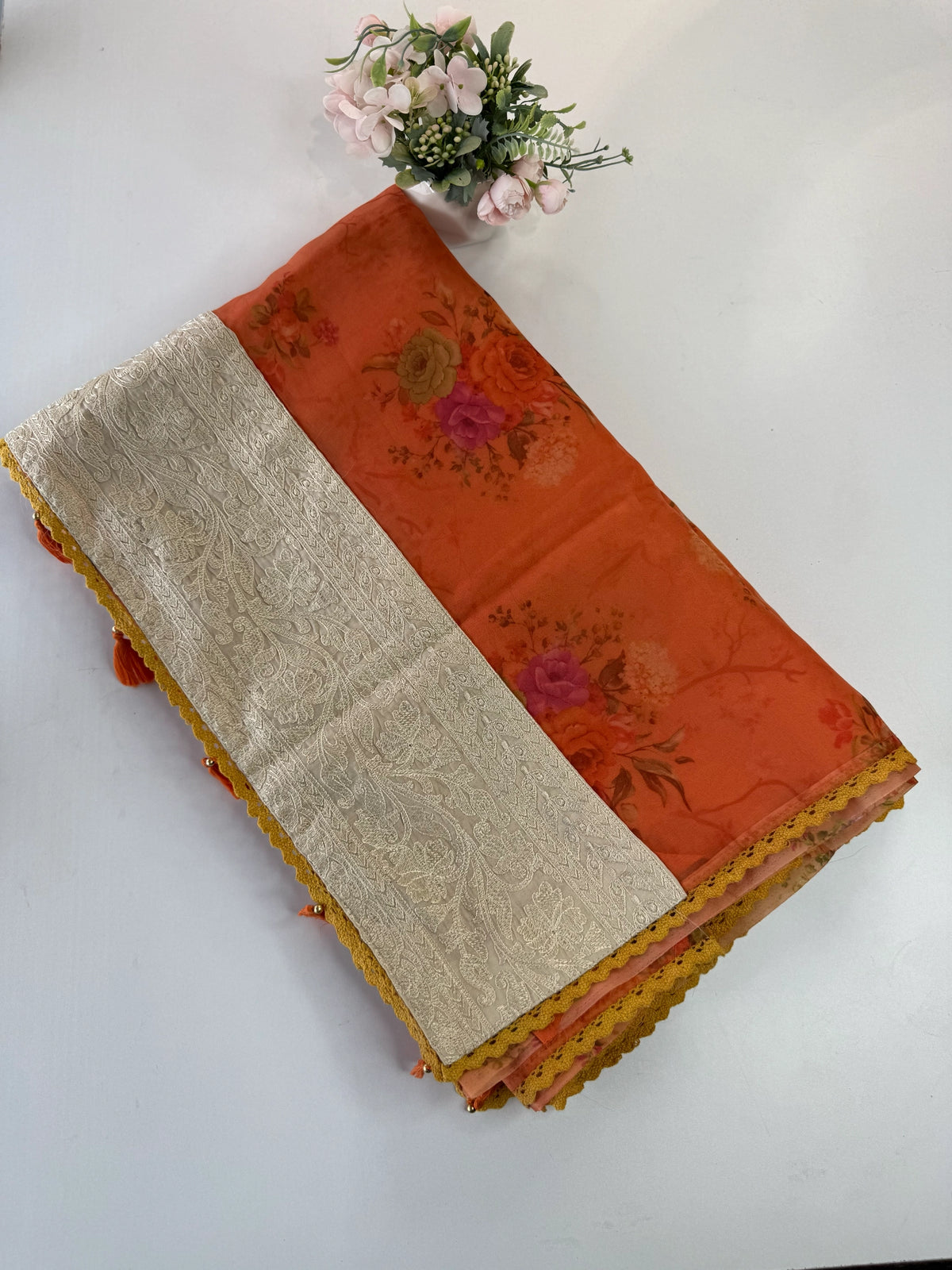 Organza Saree/ 7288