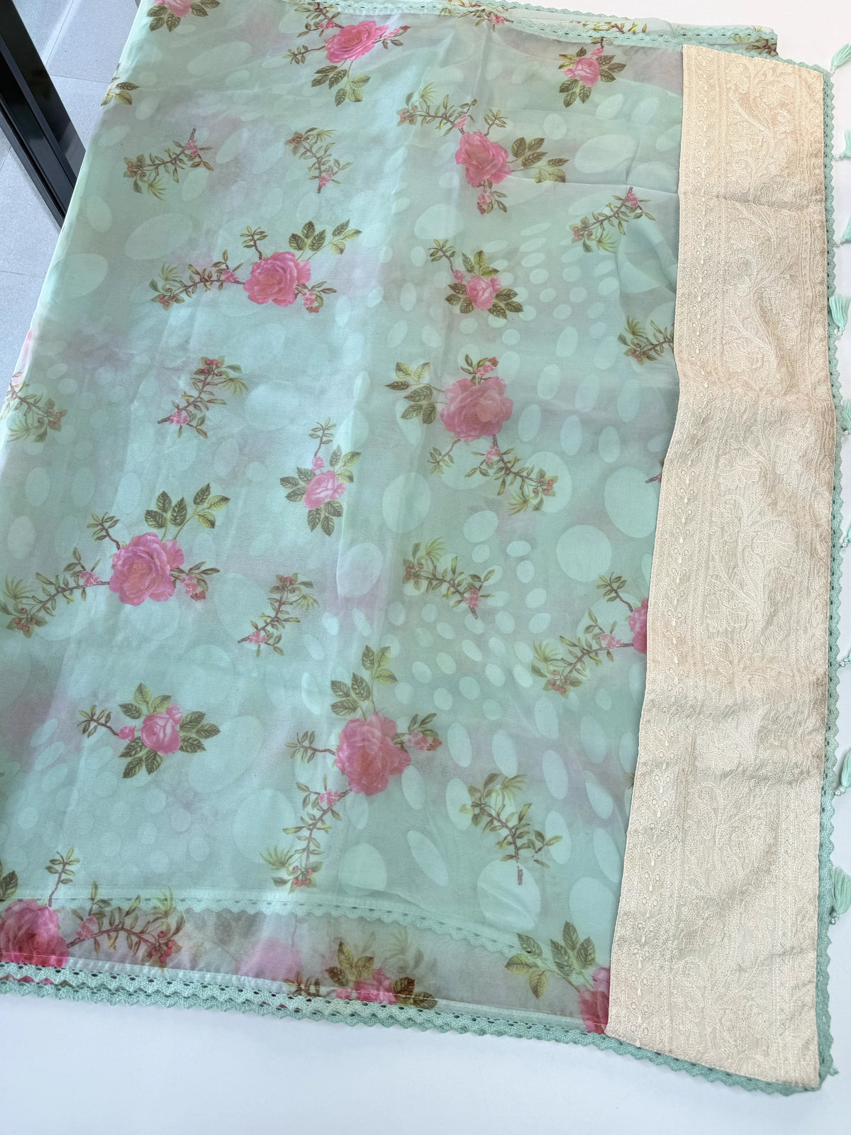 Organza Saree/ 7288