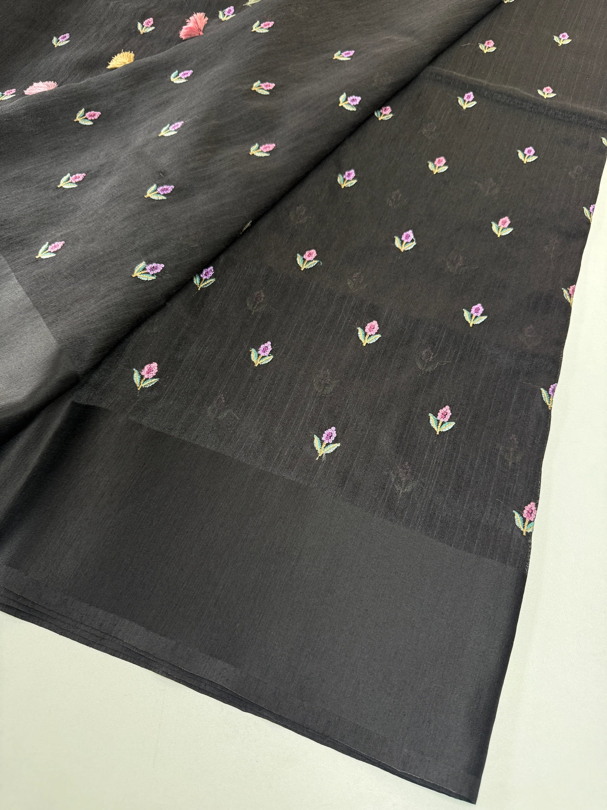 Semi Jute Saree/ 1387