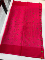 Semi Jute Saree/ 1387