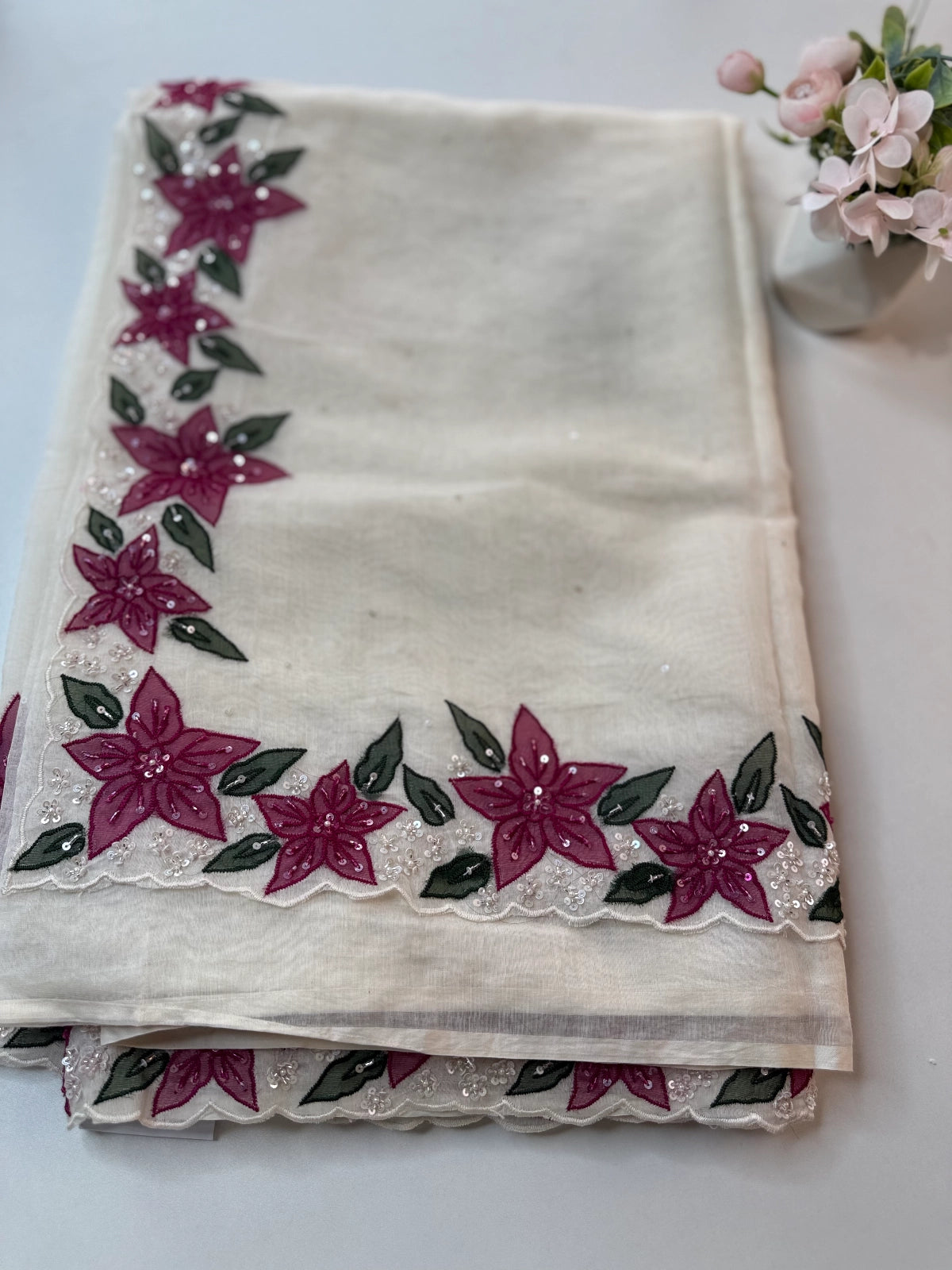 Mal cotton premium Saree / HW244