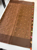 Semi Jute Saree/ 1387