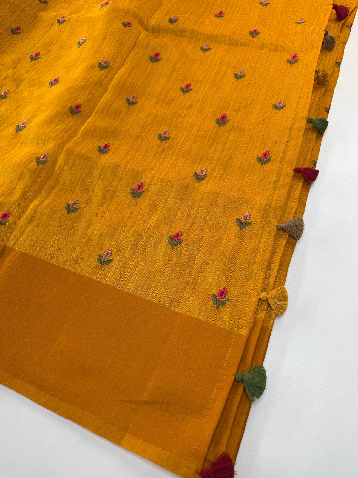 Semi Jute Saree/ 1387