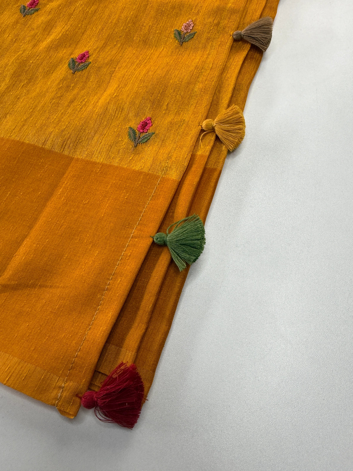 Semi Jute Saree/ 1387