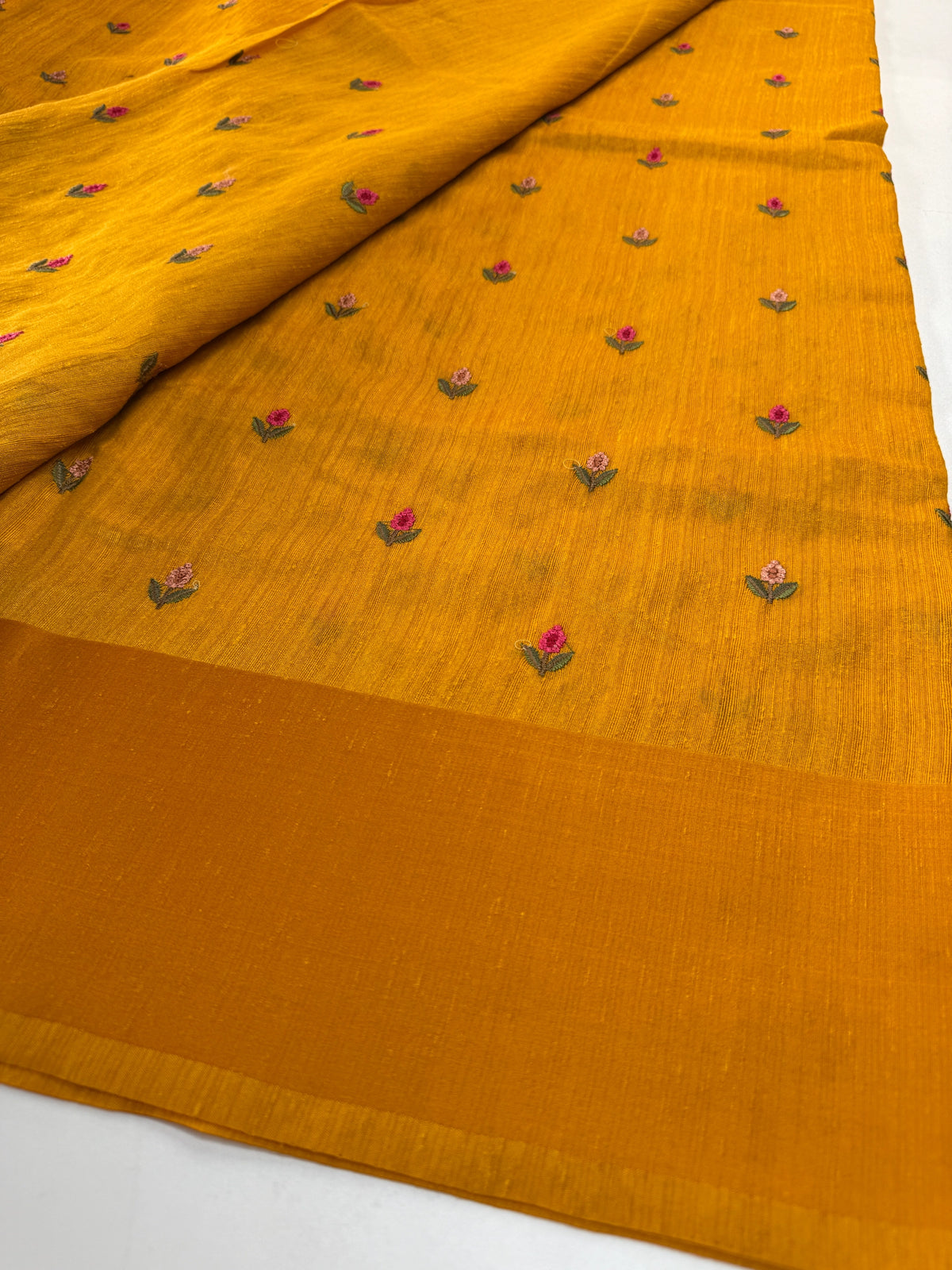 Semi Jute Saree/ 1387
