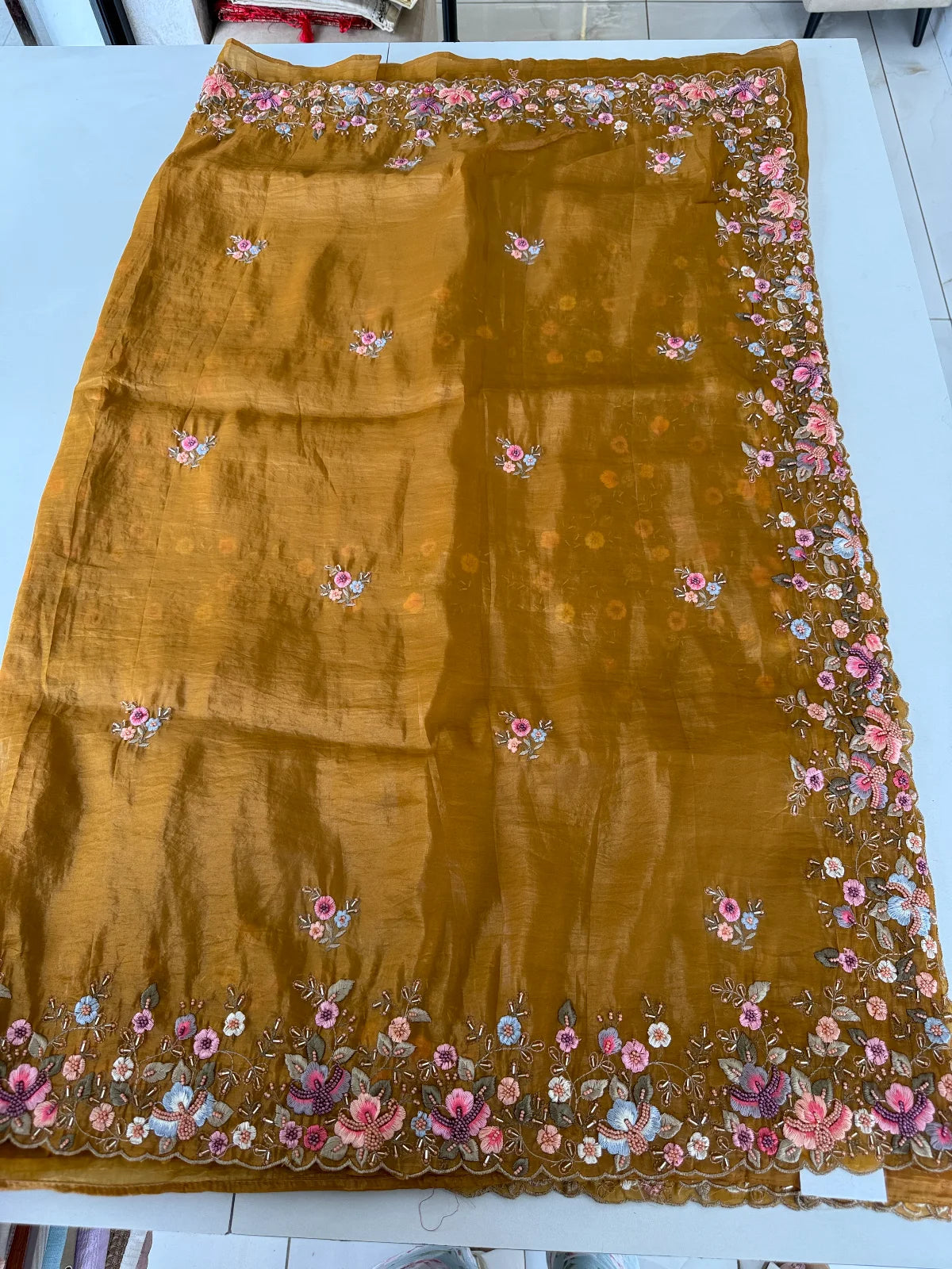 Crushed organza / CW1919